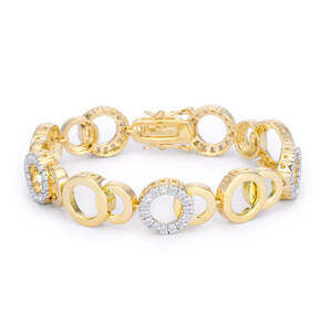 Nathan's Vine Cubic Zirconia Bracelet